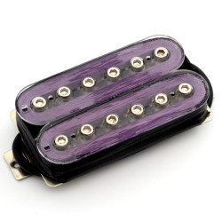 SP CUSTOM® ORIGIN 59 HUMBUCKER PICKUP NECK VIOLET WIRE TRANSPARENT NO COVER