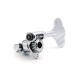 GOTOH® GBU510C-9 BASS MACH HEAD 14mm CLOVER BUTT. BASS SIDE 1:20 CHROME (1pce)