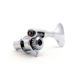 GOTOH® GBU510C-12 BASS MACH HEAD 17mm Y BUTT BASS SIDE 1:20 CHROME (1pce)
