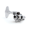 GOTOH® GBU510C-12 BASS MACH HEAD 17mm CLOVER BUTT TREBLE SIDE 1:20 CHROME (1pce)