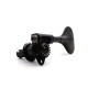GOTOH® GBU510M-9 BASS MACH HEAD 14mm Y BUTT. BASS SIDE 1:20 BLACK (1pce)