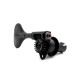 GOTOH® GBU510C-12 BASS MACH HEAD 17mm Y BUTT TREBLE SIDE 1:20 BLACK (1pce)