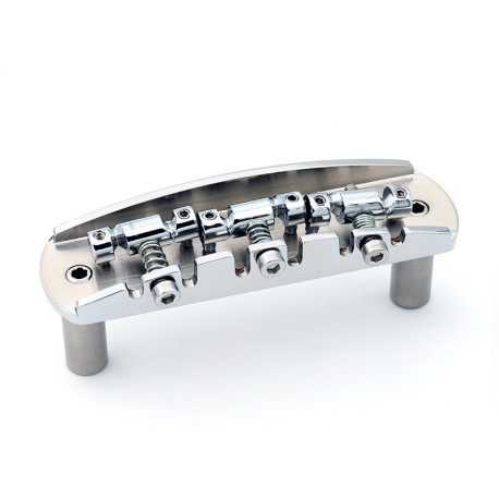 HALON® BASS VI FENDER® STYLE BRIDGE METRIC CHROME