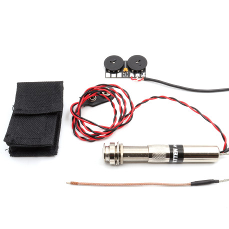 SCHATTEN® UST-1 ACTIVE STEEL STRING UST PICKUP W/ PLAYER ENDPIN JACK +VOL/TONE