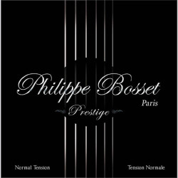 PHILIPPE BOSSET® CORDES PRESTIGE TENSION NORMALE 030-044 NYLON CLAIR