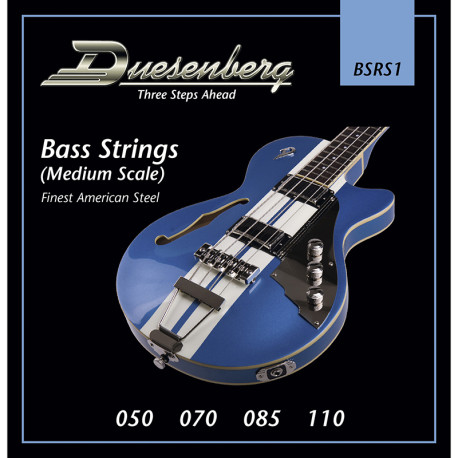 DUESENBERG® CORDES BASSE DIAPASON MEDIUM 050-110 NICKEL PLATED