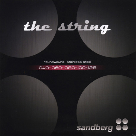 SANDBERG® CORDES BASSE 5 CORDES ACIER INOXYDABLE 040-130