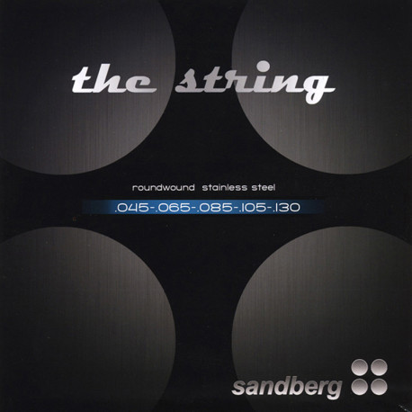 SANDBERG® CORDES BASSE 5 CORDES ACIER INOXYDABLE 045-130