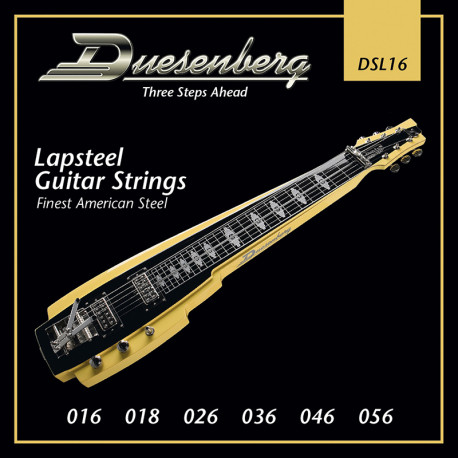 DUESENBERG® CORDES LAPSTEEL ÉLECTRIQUE 016-056 NICKEL PLATED