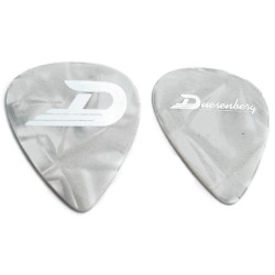 DUESENBERG® MÉDIATORS CELLULO 1mm BLANC NACRÉ (10pcs)