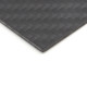 HOSCO® PICKGUARD BLANK 30 x 45cm x 2.5mm PLASTIC CARBON PATTERN