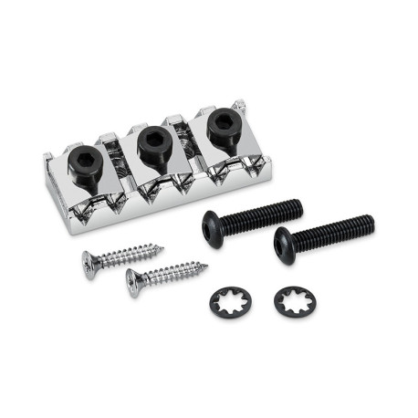 !! DISCONTINUED !! SCHALLER® R2 LOCKING NUT 41.4mm FLOYD ROSE® ORIGINAL CHROME