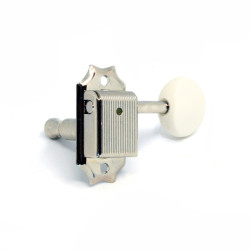 GOTOH® MÉCANIQUES SD90 3+3 BOUTON BLANC 1:15 NICKEL