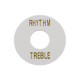 TOGGLE RING TREBLE/RYTHM WHITE