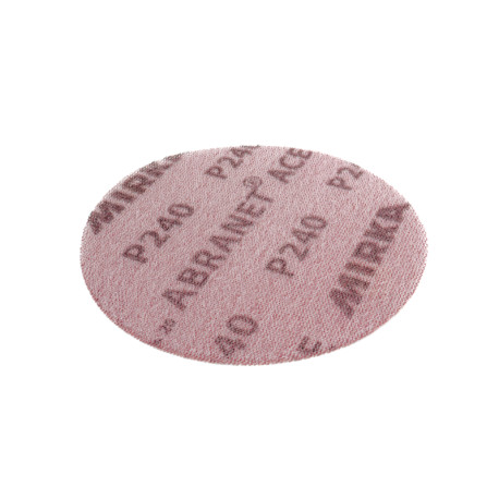 MIRKA® ABRANET® ACE Ø125mm SELF-AGGRAVING DISC MICROPERFORATED MESH P240 (1pce)