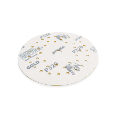MIRKA® GOLD Ø125mm ABRASIVE MULTIFIT GRIP DISC P320 (1pce)