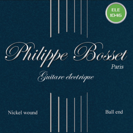 PHILIPPE BOSSET® CORDES ÉLECTRIQUE STANDARD 010-046
