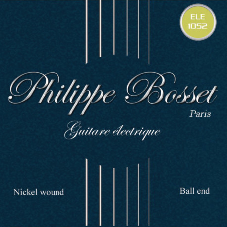 PHILIPPE BOSSET® CORDES ÉLECTRIQUE STANDARD 010-052