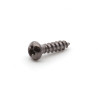 GOTOH® WS-18 MACHINE HEAD SCREWS 2.4 x 10mm ROUND HEAD COSMO BLACK (Bulk 50pcs)