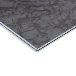 ALL PARTS® PICKGUARD BLANK 30 x 45cm x 2.54mm 4 PLY DARK BLACK PEARLOID