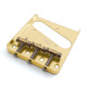 GOTOH® BS-TC1 VINTAGE BRIDGE FOR TELE® IN-TUNE BRASS SADDLES GOLD