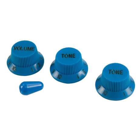 WD® KIT DE BOUTONS TYPE STRAT® FORMAT US BLEU