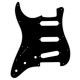 WD® CUSTOM PICKGUARD TYPE STRAT® GAUCHER 11 TROUS 2.28mm 3 PLIS NOIR