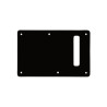 WD® CUSTOM PICKGUARD BACK PLATE WITH SLOT FOR STRAT® 2.28mm 3 PLY BLACK