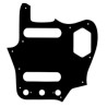 WD® CUSTOM PICKGUARD FOR JAGUAR BLACK 3 PLY