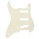 WD® CUSTOM PICKGUARD TYPE STRAT® GAUCHER 11 TROUS 2.28mm 3 PLIS PARCHMENT