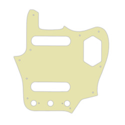 WD® CUSTOM PICKGUARD FOR JAGUAR® MINT 3 PLY