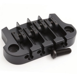 HIPSHOT® CHEVALET BASSE SUPERTONE REMPLACEMENT GIBSON® 3 POINTS NOIR