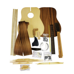 HOSCO® ACOUSTIC GUITAR KIT DREADNOUGH TYPE SPRUCE / MAHOGANY
