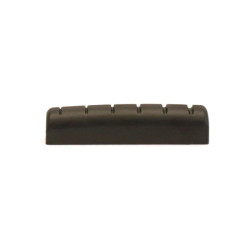 BLACK TUSQ XL® NUT EPIPHONE® STYLE SLOTTED 44 x 6.0 x 9.6mm E-e 35mm