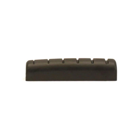 BLACK TUSQ XL® NUT EPIPHONE® STYLE SLOTTED 44 x 6.0 x 9.6mm E-e 35mm