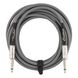 FENDER® CONTOUR SERIES INSTRUMENT CABLE INCA SILVER (4.5m)