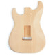 CORPS TYPE STRAT® DÉFONCE HSH AULNE 3pcs NON VERNIS