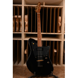 MARCEAU GUITARS® DEFERLANTE FLAMED ROASTED MAPLE BLACK GLOSS