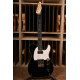 MARCEAU GUITARS® ELEGANTE FLAMED MAPLE NECK EBONY BLACK GLOSS