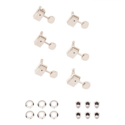 FENDER® CLASSICGEAR™ STAGGERED TUNING MACHINES CHROME