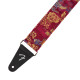 FENDER® SATIN DRAGON STRAP WINE