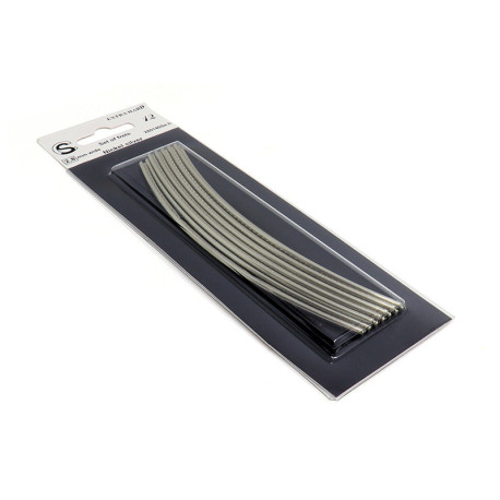 SINTOMS® FRETTES 18% NICKEL SILVER 2.80 x 1.40mm PRÉ-DÉCOUPÉ 130mm (12pcs)