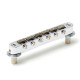 GOLDO® CHEVALET TUNE-O-MATIC 3 POINTS VARIO ESPACEMENT 72.3 À 74mm CHROME
