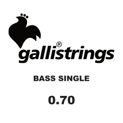 GALLI STRINGS® SINGLE ELECTRIC BASS STRINGS 0.70
