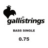 GALLI STRINGS® CORDES BASSE ÉLECTRIQUE À L'UNITÉ 0.75