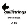 GALLI STRINGS® CORDES BASSE ÉLECTRIQUE À L'UNITÉ 0.115