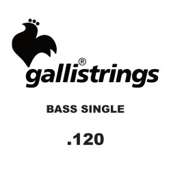 GALLI STRINGS® CORDES BASSE ÉLECTRIQUE À L'UNITÉ 0.120
