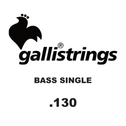 GALLI STRINGS® CORDES BASSE ÉLECTRIQUE À L'UNITÉ 0.130