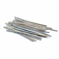 JESCAR® FRETWIRE STAINLESS STEEL 2.64x1.19mm 7cm LENGTH RADIUS 12" (25pcs)