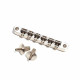 GÖLDO® 3 POINTS VARIO TUNE-O-MATIC BRIDGE 72.3 TO 74mm SPACING NICKEL